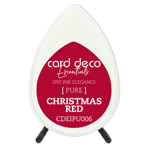 Card Deco CDEIPU006 - Card Deco Essentials Fade-Resistant Dye Ink Christmas Red