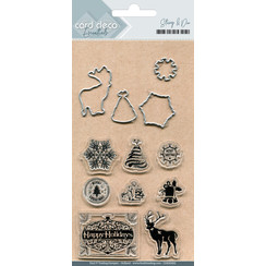 CDESD002 - Clear stamps & Cutting Die