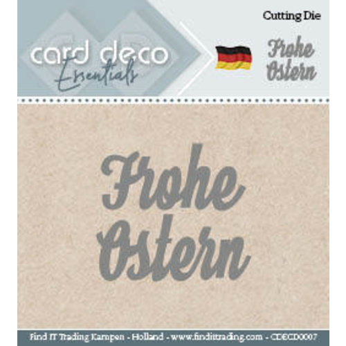 Card Deco CDECD0007 - Card Deco Cutting Dies- Frohe Ostern