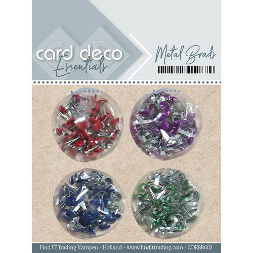 Card Deco CDEBR002 - Card Deco Essentials - Metal Brads
