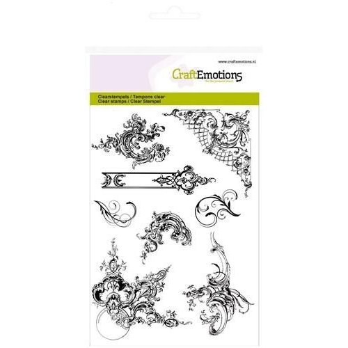 CraftEmotions CRE0091 - CraftEmotions clearstamps A6 - ornamenten