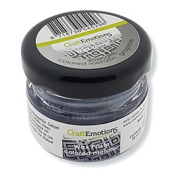 26686 - CraftEmotions Wax Paste metallic colored - grafiet 20 ml