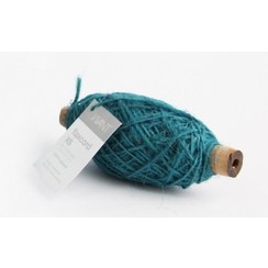 Vivant Jute Flax Koord XS -  petrol  50 Meter 1MM