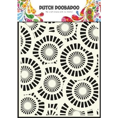 Dutch Doobadoo 470.715.013 - Dutch Doobadoo Dutch Mask Art stencil Circles A5 15.013