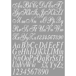 470455002 - DDBD Dutch Stencil Art Alphabet 2