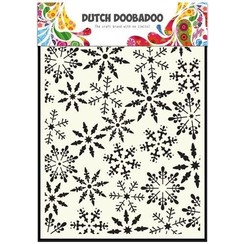 470.715.030 - Dutch Doobadoo Dutch Mask Art stencil ijskristallen  A5 15.030