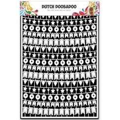 472.948.030 - Dutch Doobadoo Dutch Paper Art party slingers A5 48.030