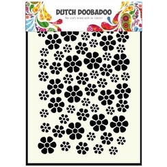 470.715.040 - Dutch Doobadoo Dutch Mask Art stencil bloemen A5 15.040