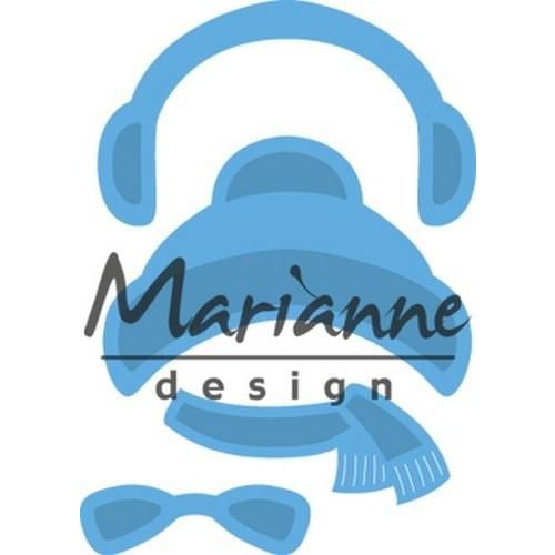 Marianne Design LR0499 - Creatable Kim's Buddies winter set 9