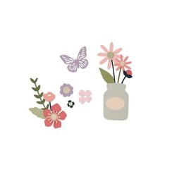 662514 - Sizzix Thinlits Die Set 17PK - Garden Florals 4 My Life Handmade