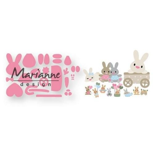 Marianne Design COL1463 - Marianne Design Collectable Eline's baby bunny