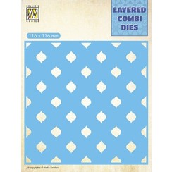 LCDD003 - Layered Combi Dies Square Drops Layer C