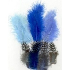 12229-2902 - Feathers,Marabou & Guinea Fowl,Ass.Mix,Boy