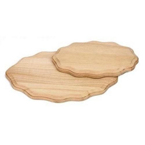 SL125 - Houten paneel gewelfd groot  23 x 17,5cm