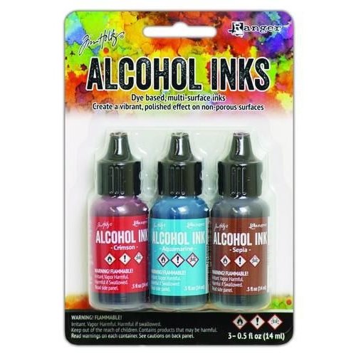 TAK58755 - Ranger Alcohol Ink Kits Rodeo 3x15 ml 755 Tim Holz