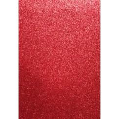 12315-1534 - Glitter Foam Sheets Red, 2mm, 22x30cm, 5pcs