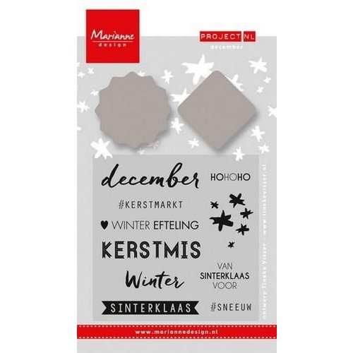 Marianne Design PL1515 - Stempel & Stencil Project NL December (NL) 5