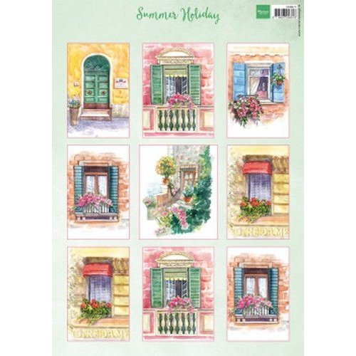 Marianne Design VK9577 - Knipvel A4 Summer Holiday