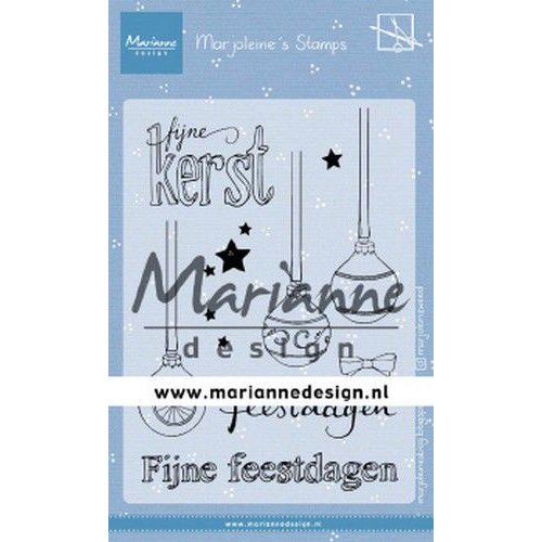 Marianne Design MZ1906 - Clear Stamps Morjoleine's Kerstballen