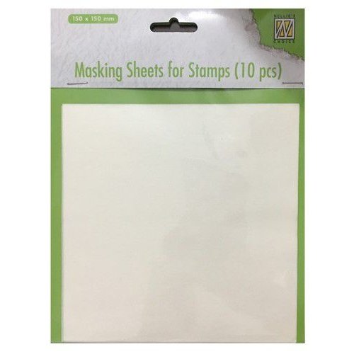 Nellie Snellen MMSFS001 - Masking sheets for stamps 10 pcs