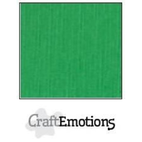 CraftEmotions PR0012/1030 - CraftEmotions linnenkarton 10 vel grasgroen 30,0x30,0cm / LC-27