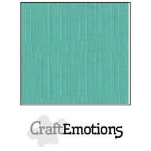 CraftEmotions PR0012/1055 - CraftEmotions linnenkarton 10 vel saliegroen pastel 30,5x30,5cm / LC-29