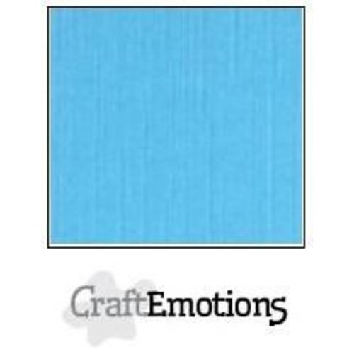 CraftEmotions PR0012/1070 - CraftEmotions linnenkarton 10 vel aqua 30,0x30,0cm / LC-26