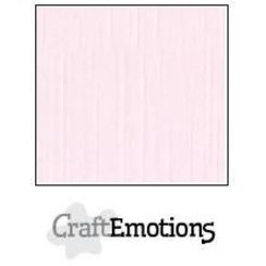 PR0012/1160 - CraftEmotions linnenkarton 10 vel babyroze 30,0x30,0cm / LC-18