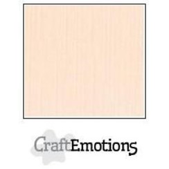 PR0012/1235 - CraftEmotions linnenkarton 10 vel crème 30,0x30,0cm / LC-17