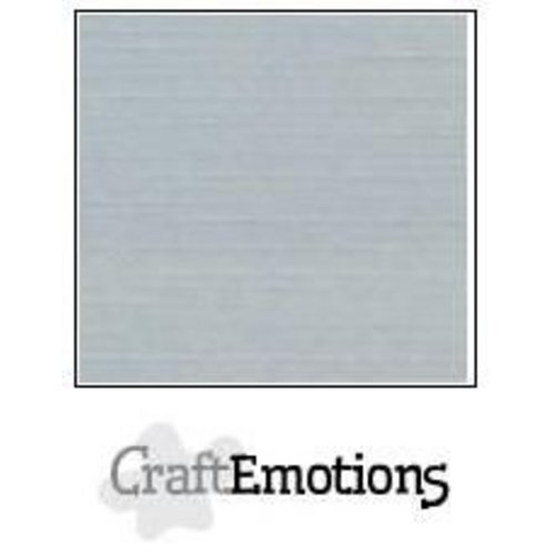 CraftEmotions PR0012/1335 - CraftEmotions linnenkarton 10 vel grijs 30,0x30,0cm / LC-71