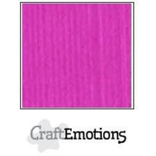 CraftEmotions PR0012/1180 - CraftEmotions linnenkarton 10 vel Koraalmagenta 27x13,5cm  250gr  / LHC-53