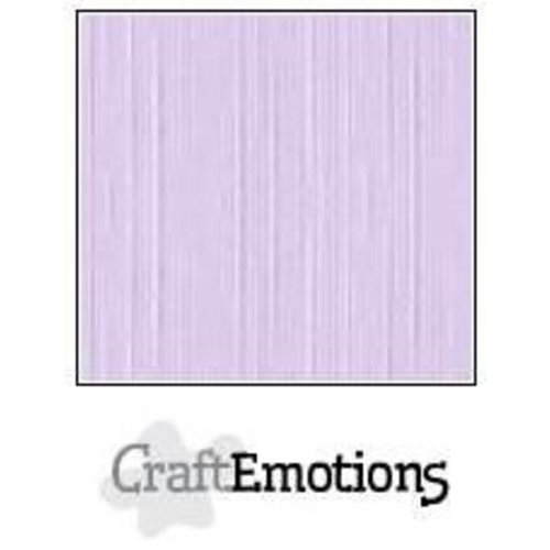 CraftEmotions PR0012/1115 - CraftEmotions linnenkarton 10 vel lavendel pastel LHC-59 A4 250gr