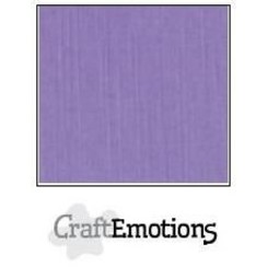 PR0012/1120 - CraftEmotions linnenkarton 10 vel lavendel LHC-20 A4 250gr