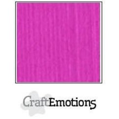 PR0012/1180 - CraftEmotions linnenkarton 10 vel koraalmagenta LHC-53 A4 250gr