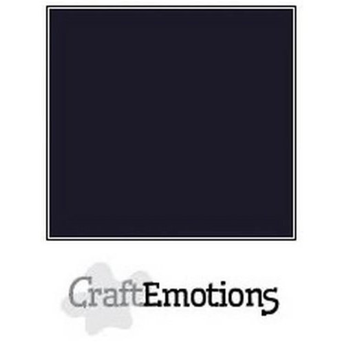 CraftEmotions PR0013/1350 - CraftEmotions karton gladkarton 10 vel zwart 30,0x30,0cm 250gr / SC-58