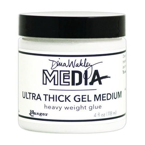 Tim Holtz MDM62349 - Ranger Media Ultra Thick Gel Medium 4oz. 349 Dina Wakley