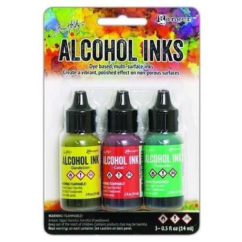 Tim Holtz TAK58748 - Ranger Alcohol Ink Kits Key West 3x15 ml 748 Tim Holz