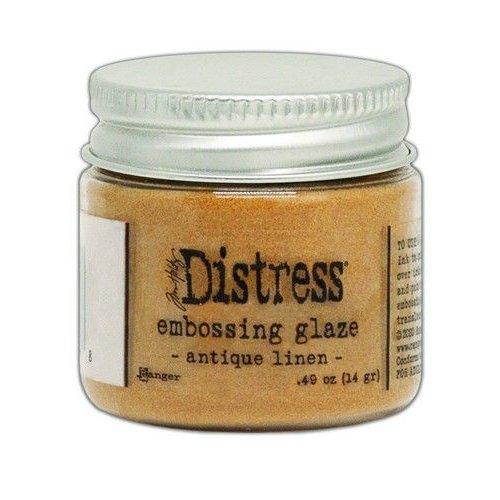 Tim Holtz TDE70948 - Ranger Distress Embossing Glaze Antique Linen 948 Tim Holtz