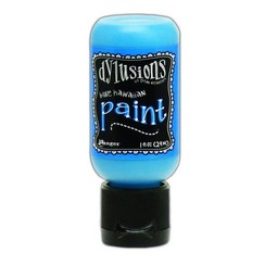 DYQ70382 - Ranger Dylusions Paint Flip Cap Bottle 29ml - Blue Hawaiian 382