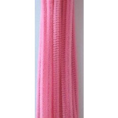 12271-7102 - Chenille roze 6mm x 30cm 20st