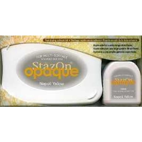 StazOn SZ-000-111 - Stazon inktkussen set opaque Napoli Yellow 0-111