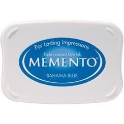ME-000-601 - Memento Inkpad Bahama Blue