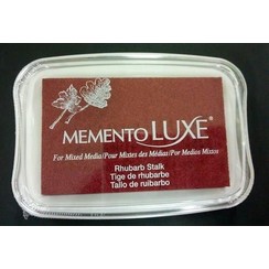 ML-000-301 - Memento Luxe Inkpad-Rhubarb Stalk