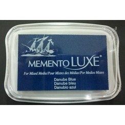 ML-000-600 - Memento Luxe Inkpad-Danube Blue