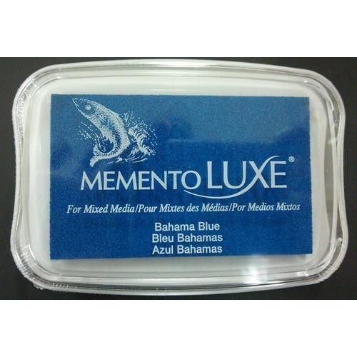 Memento ML-000-601 - Memento Luxe Inkpad-Bahama Blue