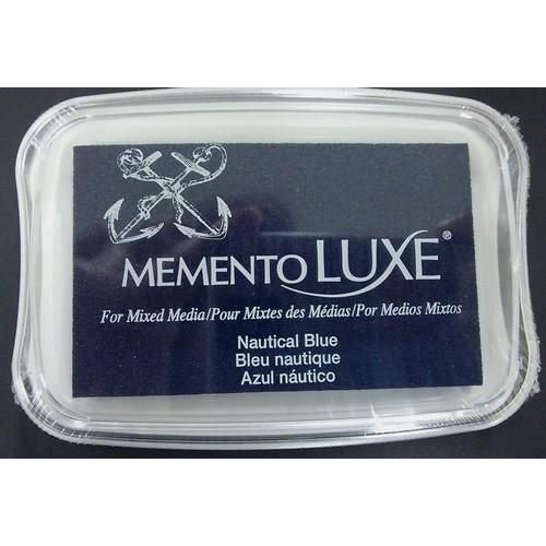 Memento ML-000-607 - Memento Luxe Inkpad-Nautical Blue