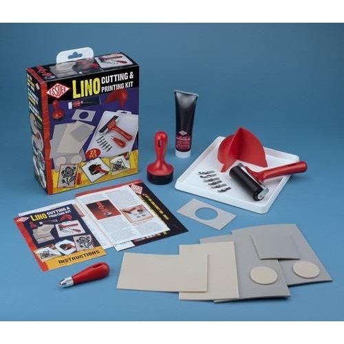 L5PKR - Essdee Lino cutting & Printing set (24x21x8cm)