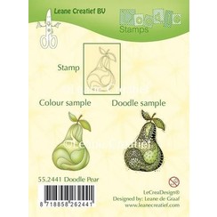 55.2441 - Doodle clear stamp Pear