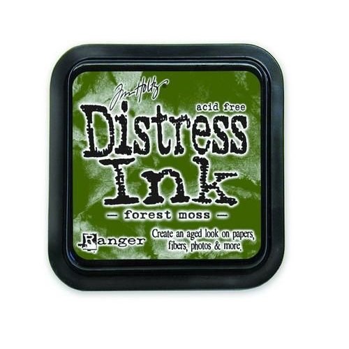 Ranger Distress Ink TIM27133 - Ranger Distress Inks pad - forest moss stamp pad 133 Tim Holtz