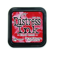 TIM20202 - Ranger Distress Inks pad - fired brick stamp pad 202 Tim Holtz